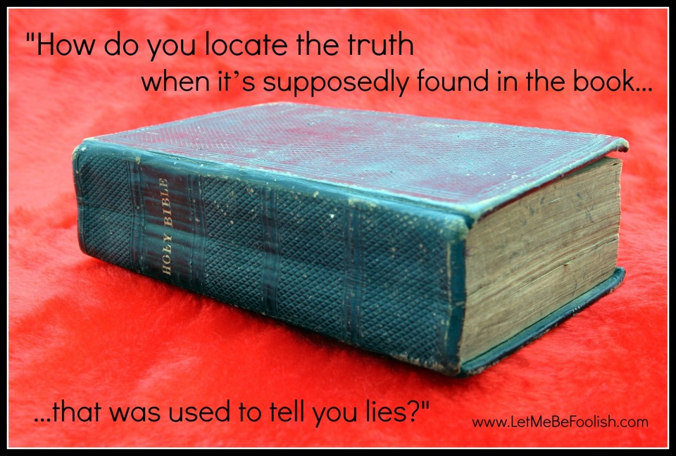 Bible used for lies